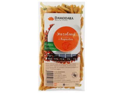 damodara fazolová s kapustou