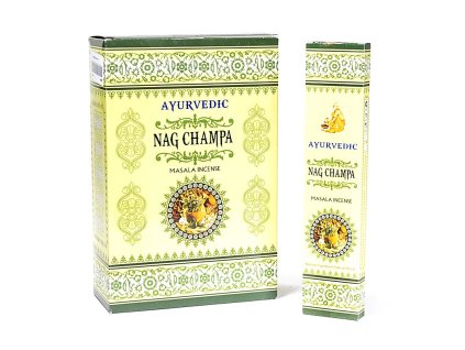 VONNÉ TYČINKY NAG CHAMPA AJURVEDIC 15G MANI BHADRA
