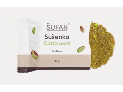 šufan pistáciová sušenka