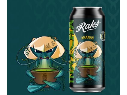 raks ananas matcha
