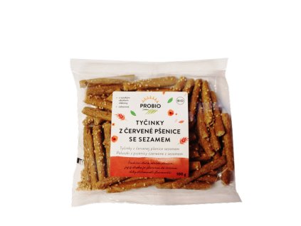 tyčinky z červené pšenice PROBIO