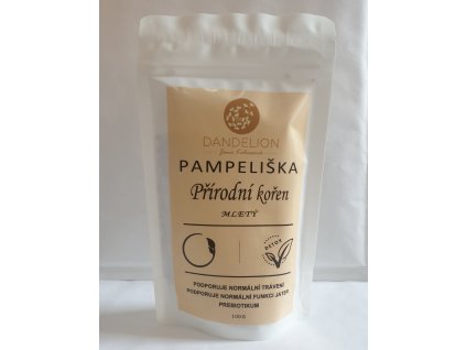 Jemně mletý pražený kořen pampelišky 100g