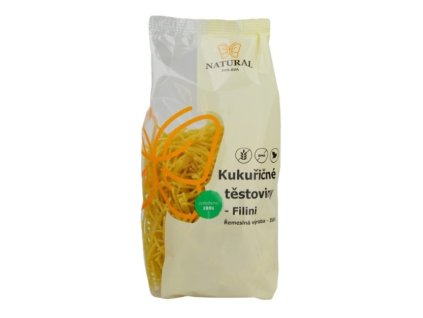 Kukuřičné těstoviny natural jihlava