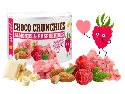 malinové čokohrudky mixit