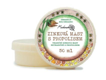 Zinková mast s propolisem 50 ml medarek