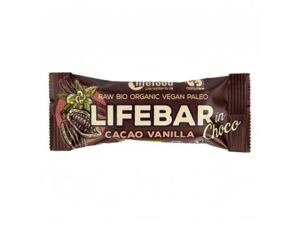 11280 tycinka lifebar kakaove boby s vanilkou 40g bio