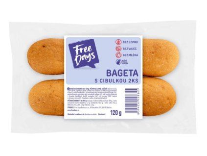 Bageta s cibulkou bezlepková free days