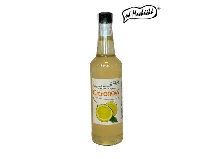 sirup citronovy 500 ml od machacku 4434550