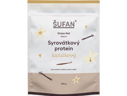 Syrovátkový protein vanilkový šufan