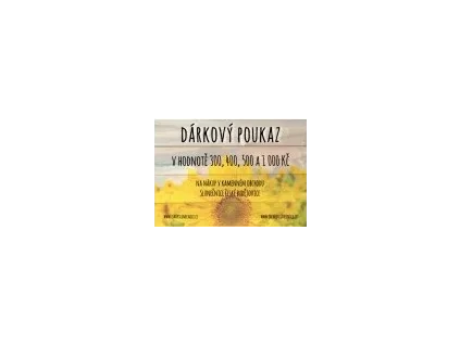 dárkový poukaz