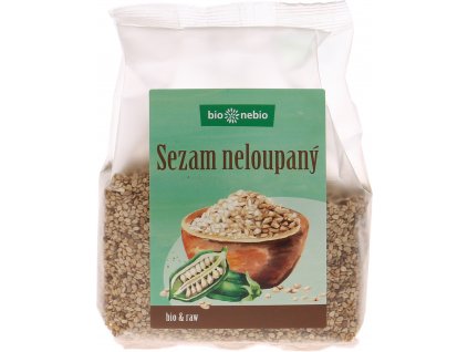 11823 sezam neloupany 200g bio