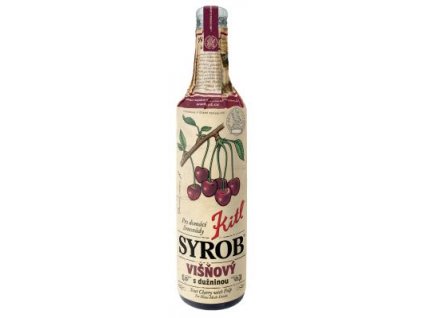 15138 syrob visnovy s duzinou 500ml kitl