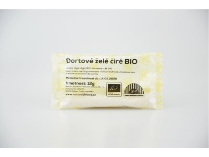 15705 dortove zele cire bio 12g natural