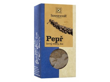 16695 pepr cerny mlety bio 50g sonnentor