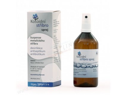 17286 koloidni stribro sprej 20ppm 200ml gargu