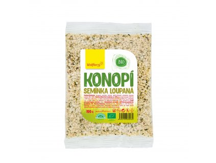 konopne seminko loupane bio 100g wolfberry