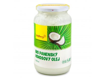 panensky kokosovy olej bio 1000ml wolfberry