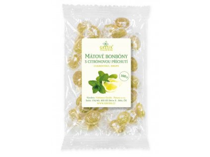 21189 matove bonbony s citronovou prichuti 100 g gresik