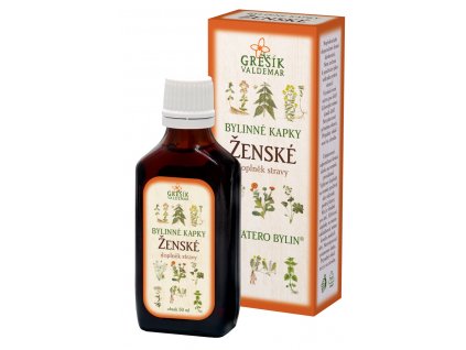 21810 zenske kapky 50 ml gresik z 35 lih devatero bylin kapky