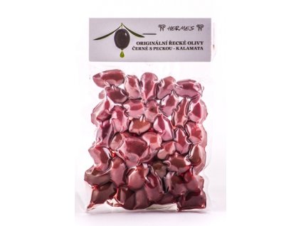 ŘECKÉ OLIVY ČERNÉ KALAMATA 150G