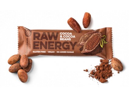 RAW ENERGY COCOA COCOA BEANS 50G