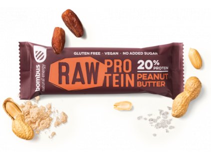RAW PROTEIN PEANUT BUTTER 50G