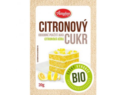 CITRONOVÝ CUKR BIO 20 G