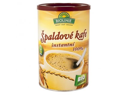 ŠPALDOVÉ KAFE 100 % INSTANTNÍ BIO 200 G