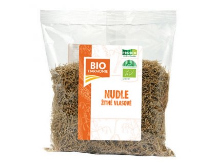 ŽITNÉ CELOZRNÉ VLASOVÉ NUDLE BIO 300 G