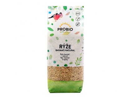 RÝŽE BASMATI NATURAL BIO 500 G