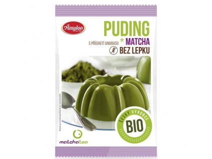 PUDING MATCHA ANANAS BEZLEPKOVÝ BIO 40 G