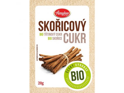 SKOŘICOVÝ CUKR BIO 20 G