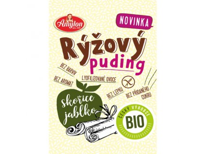 PUDING RÝŽOVÝ SKOŘICE BIO 40 G