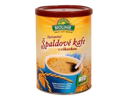 ŠPALDOVÉ KAFE S CIKORKOU INSTANTNÍ BIO 100 G