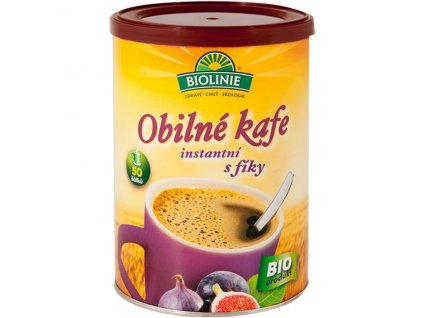 OBILNÉ KAFE S FÍKY INSTANTNÍ BIO 100 G