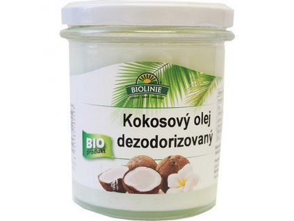 KOKOSOVÝ OLEJ DEZODORIZOVANÝ BIO 240 G