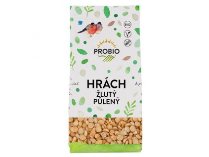 HRÁCH ŽLUTÝ LOUPANÝ PŮLENÝ BIO 500 G