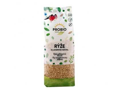 BIO RÝŽE KULATOZRNNÁ NATURAL 500 G