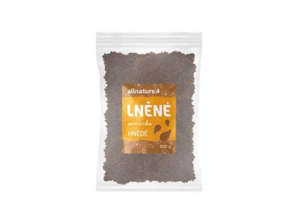 allnature lnene seminko hnede 500 g