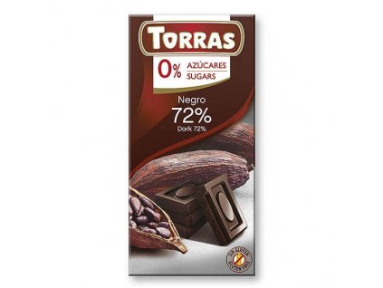 torras cokolada 72 75 g