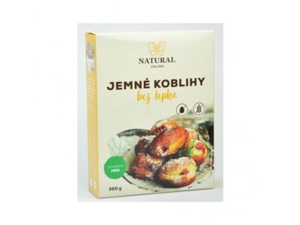 jemne koblihy bez lepku natural 360g