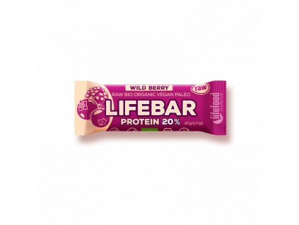 Lifebar Protein lesní ovoce BIO RAW