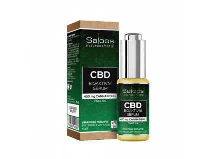 saloos cbd bioaktivni serum kanabidiol cannabidiol