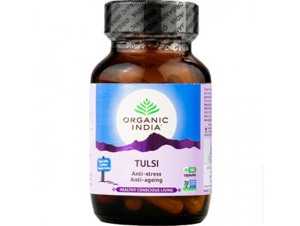 Tulsi Organic India kapsle