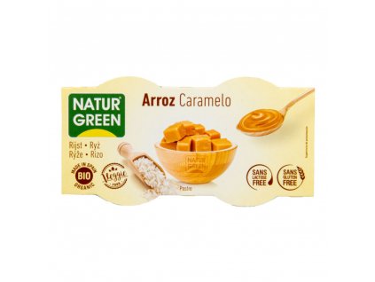 56954 dezert ryzovy karamel bio 2 x 125 g
