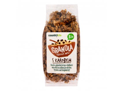 57545 granola krupave musli s karobem 350 g bio