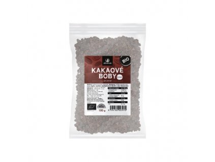 allnature kakaove boby drcene bio raw 100 g