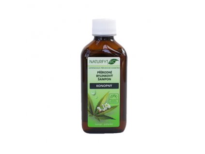 Přírodní bylinkový šampon konopný 200 ml