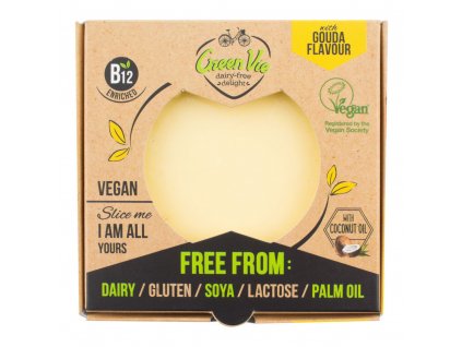 Veganská alternativa sýru gouda blok 250 g