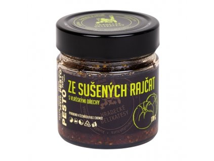 Sušená rajčata a vlašské ořechy pesto 170g